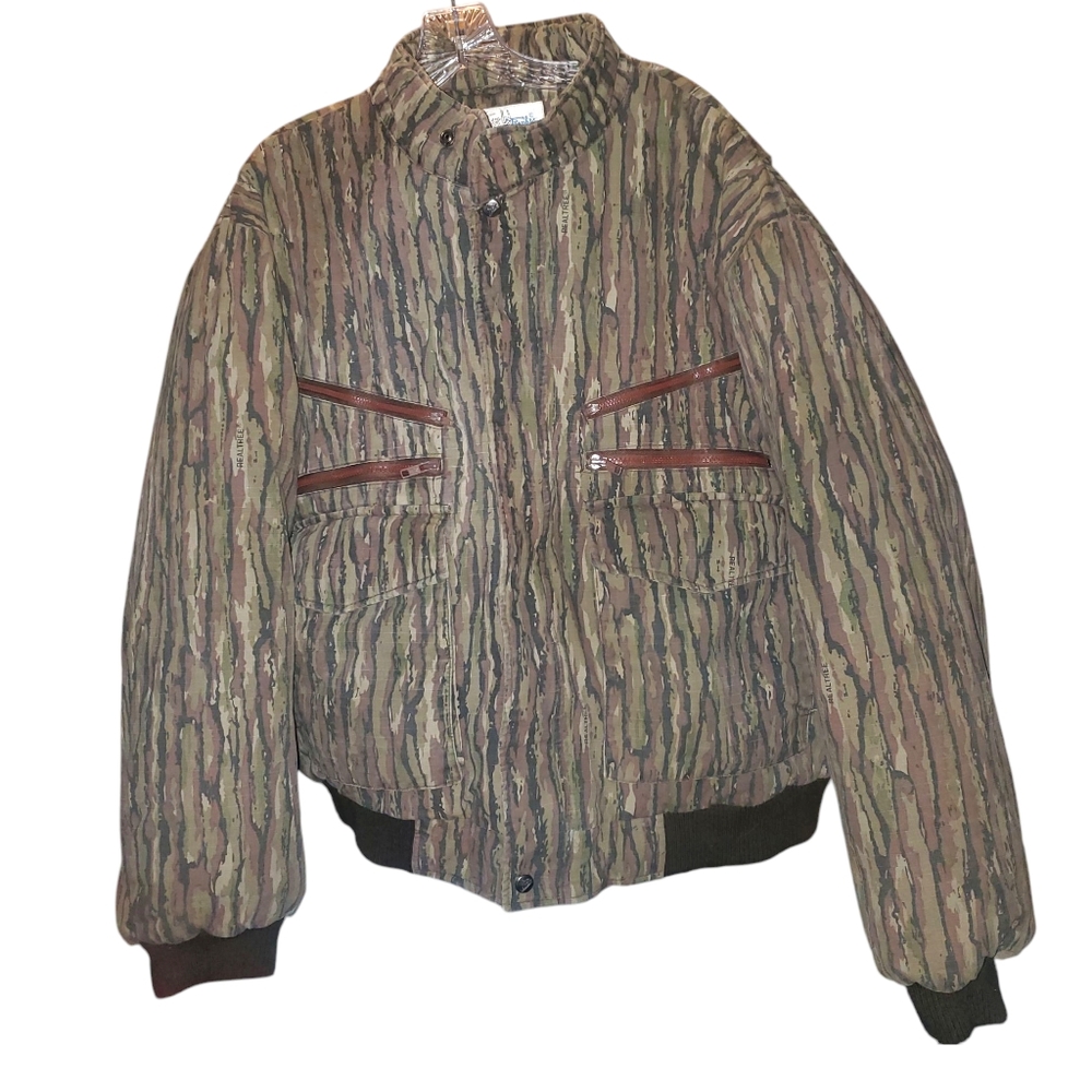 Camouflage REAL TREE Weatherproof Down Filled Jacket